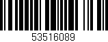 Código de barras (EAN, GTIN, SKU, ISBN): '53516089'