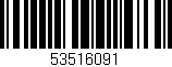 Código de barras (EAN, GTIN, SKU, ISBN): '53516091'