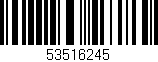 Código de barras (EAN, GTIN, SKU, ISBN): '53516245'