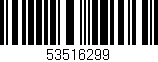 Código de barras (EAN, GTIN, SKU, ISBN): '53516299'