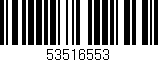 Código de barras (EAN, GTIN, SKU, ISBN): '53516553'
