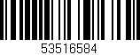 Código de barras (EAN, GTIN, SKU, ISBN): '53516584'
