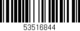 Código de barras (EAN, GTIN, SKU, ISBN): '53516844'
