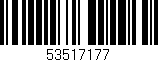 Código de barras (EAN, GTIN, SKU, ISBN): '53517177'