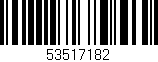 Código de barras (EAN, GTIN, SKU, ISBN): '53517182'