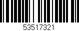 Código de barras (EAN, GTIN, SKU, ISBN): '53517321'