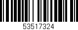 Código de barras (EAN, GTIN, SKU, ISBN): '53517324'
