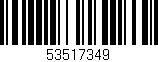 Código de barras (EAN, GTIN, SKU, ISBN): '53517349'
