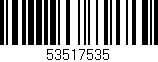Código de barras (EAN, GTIN, SKU, ISBN): '53517535'
