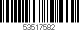 Código de barras (EAN, GTIN, SKU, ISBN): '53517582'