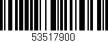 Código de barras (EAN, GTIN, SKU, ISBN): '53517900'