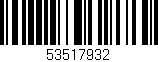 Código de barras (EAN, GTIN, SKU, ISBN): '53517932'