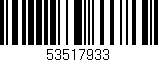 Código de barras (EAN, GTIN, SKU, ISBN): '53517933'