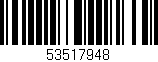 Código de barras (EAN, GTIN, SKU, ISBN): '53517948'