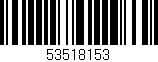 Código de barras (EAN, GTIN, SKU, ISBN): '53518153'