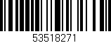 Código de barras (EAN, GTIN, SKU, ISBN): '53518271'