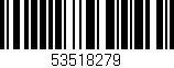 Código de barras (EAN, GTIN, SKU, ISBN): '53518279'
