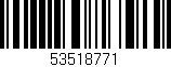 Código de barras (EAN, GTIN, SKU, ISBN): '53518771'