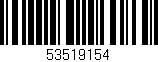 Código de barras (EAN, GTIN, SKU, ISBN): '53519154'