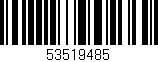 Código de barras (EAN, GTIN, SKU, ISBN): '53519485'