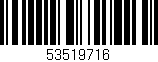 Código de barras (EAN, GTIN, SKU, ISBN): '53519716'