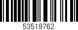 Código de barras (EAN, GTIN, SKU, ISBN): '53519762'