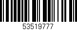 Código de barras (EAN, GTIN, SKU, ISBN): '53519777'