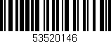 Código de barras (EAN, GTIN, SKU, ISBN): '53520146'