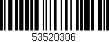 Código de barras (EAN, GTIN, SKU, ISBN): '53520306'