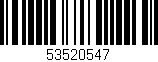 Código de barras (EAN, GTIN, SKU, ISBN): '53520547'