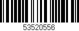 Código de barras (EAN, GTIN, SKU, ISBN): '53520556'