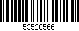 Código de barras (EAN, GTIN, SKU, ISBN): '53520566'