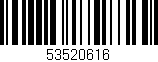 Código de barras (EAN, GTIN, SKU, ISBN): '53520616'