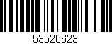 Código de barras (EAN, GTIN, SKU, ISBN): '53520623'