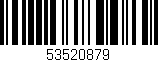 Código de barras (EAN, GTIN, SKU, ISBN): '53520879'