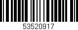 Código de barras (EAN, GTIN, SKU, ISBN): '53520917'