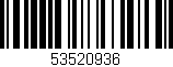 Código de barras (EAN, GTIN, SKU, ISBN): '53520936'