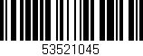 Código de barras (EAN, GTIN, SKU, ISBN): '53521045'