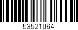 Código de barras (EAN, GTIN, SKU, ISBN): '53521064'