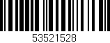 Código de barras (EAN, GTIN, SKU, ISBN): '53521528'