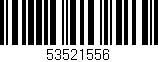 Código de barras (EAN, GTIN, SKU, ISBN): '53521556'