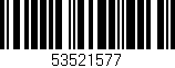 Código de barras (EAN, GTIN, SKU, ISBN): '53521577'