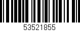 Código de barras (EAN, GTIN, SKU, ISBN): '53521855'