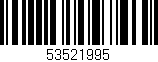 Código de barras (EAN, GTIN, SKU, ISBN): '53521995'