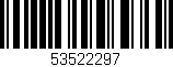 Código de barras (EAN, GTIN, SKU, ISBN): '53522297'