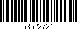 Código de barras (EAN, GTIN, SKU, ISBN): '53522721'