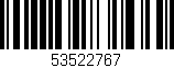 Código de barras (EAN, GTIN, SKU, ISBN): '53522767'