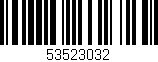 Código de barras (EAN, GTIN, SKU, ISBN): '53523032'