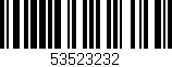 Código de barras (EAN, GTIN, SKU, ISBN): '53523232'