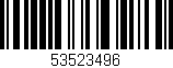 Código de barras (EAN, GTIN, SKU, ISBN): '53523496'